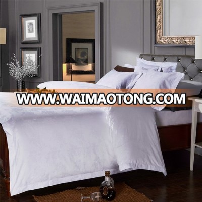 Home textile 100% cotton fabric jacquard hotel bed linen set