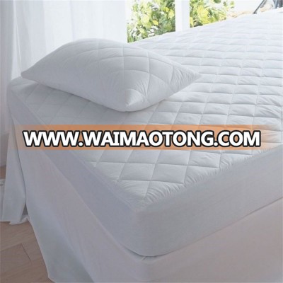 Shengsheng high quality washable wool filling waterproof quilted mattress protector