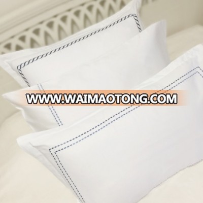 100% Cotton 400TC Delicate Embroidered Bed Sheet Set