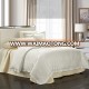 Pink or Ivory 19mm 50% tencel and 50% silk Jacquard duvet cover set