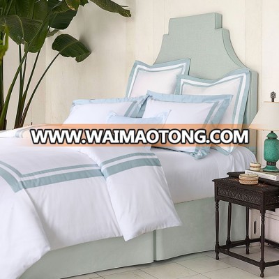 Graceful 100% cotton luxury 5 star hotel patchwork bedding set