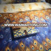 Sublimation print Bed Sheet Set, Custom made Digital Print Bed Sheet