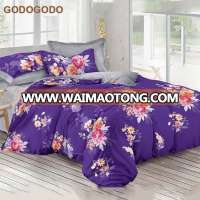 4Pcs King Size 100% Polyester Bedsheet Set Digital Print Luxury Wedding 3D Luxury Bedding Set